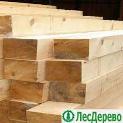 Обрезной брус Гост 100x200x6000 мм сосна Обрезной брус Гост 100x200x6000 мм сосна