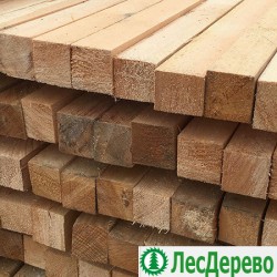 Обрезной брусок из сосны 50x50x3000 мм Обрезной брусок из сосны 50x50x3000 мм