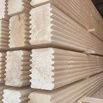 Брус профилированный из сосны