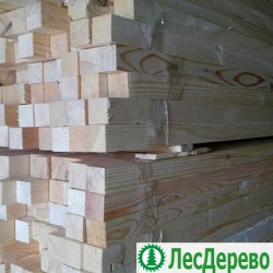 Строганный брусок из сосны 30x30x3000 мм Строганный брусок из сосны 30x30x3000 мм