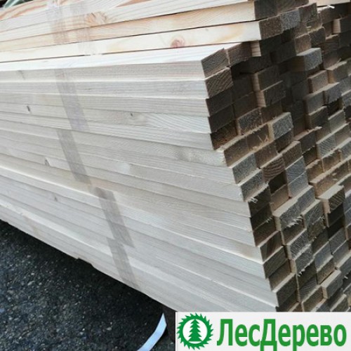 Строганный брусок из сосны 30x40x3000 мм Строганный брусок из сосны 30x40x3000 мм