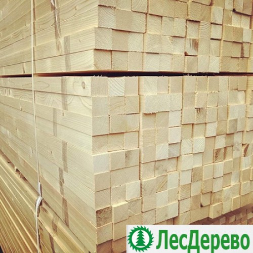 Строганный брусок из сосны 40x40x3000 мм