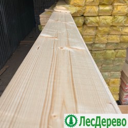 Имитация бруса из сосны Класс В 20x145x3000 мм
