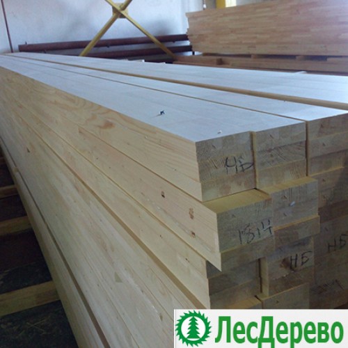 Клееный брус из сосны 100x100x6 м Клееный брус из сосны 100x100x6 м