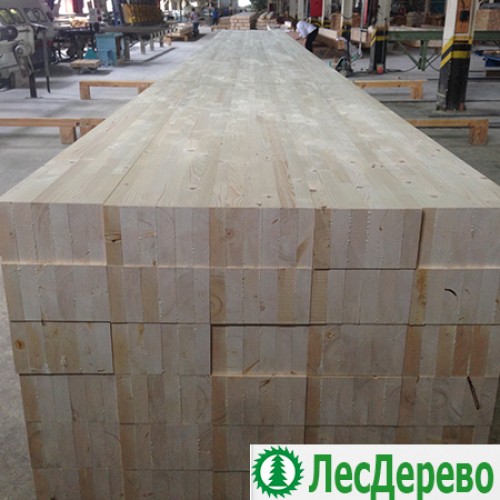 Клееный брус из сосны 100x200x6 м Клееный брус из сосны 100x200x6 м