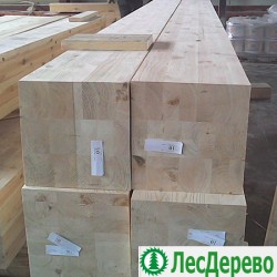 Клееный брус из сосны 200x200x6 м
