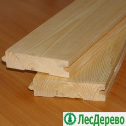 Половая доска из сосны класс Прима 20x120x6000 мм