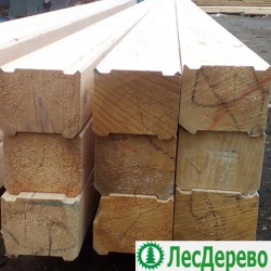 Профилированный брус из сосны 150x200x6000 мм