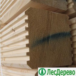 Профилированный брус из сосны 200x200x6000 мм