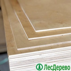 Фанера фк калиброванная 4x1525x1525 мм