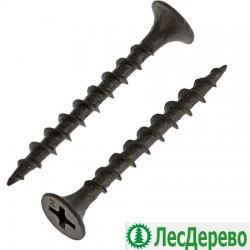 Саморезы по дереву (Черный)