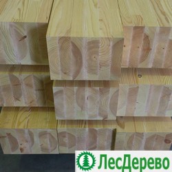 Клееный брус из лиственницы класс А 150x200x6000 мм Клееный брус из лиственницы класс А 150x200x6000 мм