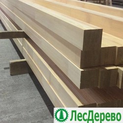 Клееный брус из лиственницы класс А 200x200x6000 мм Клееный брус из лиственницы класс А 200x200x6000 мм