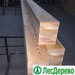 Клееный брус из лиственницы класс Экстра 150x200x6000 мм Клееный брус из лиственницы класс Экстра 150x200x6000 мм