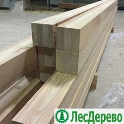 Клееный брус из лиственницы класс Экстра 200x200x6000 мм Клееный брус из лиственницы класс Экстра 200x200x6000 мм