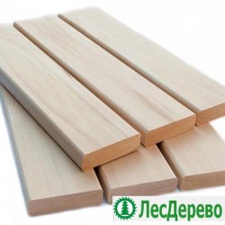 Полок из липы класс Экстра 28x90x1000 мм