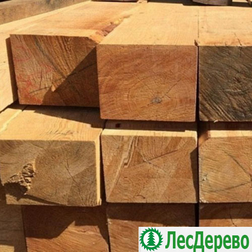 Обрезной брус из лиственницы 150x200x6000 мм Обрезной брус из лиственницы 150x200x6000 мм