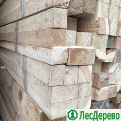 Обрезной брусок из лиственницы 50x50x2000 мм Обрезной брусок из лиственницы 50x50x2000 мм