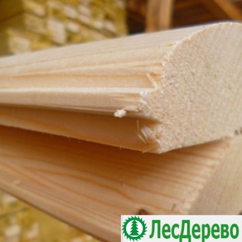 Блок хаус Класс А 45x145x6000 мм