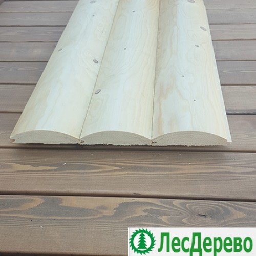 Блок хаус Класс А 35x145x6000 мм Блок хаус Класс А 35x145x6000 мм