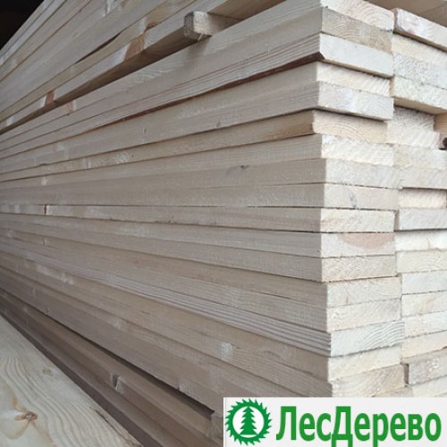Строганная доска из сосны 40x150x6000 мм