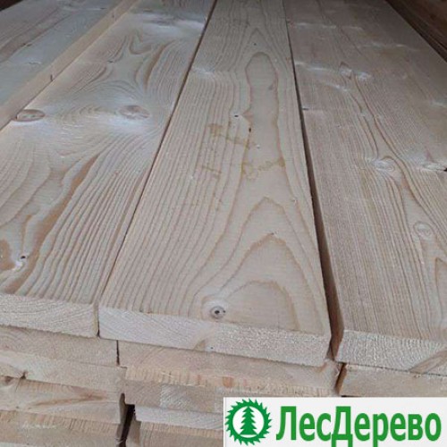 Строганная доска из сосны 50x250x6000 мм