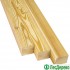 Строганный брусок из лиственницы 50x50x2000 мм