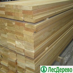 Строганная доска из лиственницы 50x200x6000 мм Строганная доска из лиственницы 50x200x6000 мм