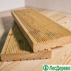 Доска вельвет из лиственницы класс А 28x140x3000 мм Доска вельвет из лиственницы класс А 28x140x3000 мм