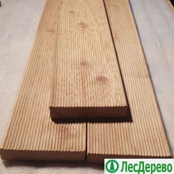 Доска вельвет из лиственницы класс В 28x140x3000 мм Доска вельвет из лиственницы класс В 28x140x3000 мм